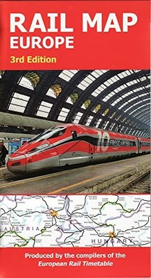 Rail Map Europe: 3rd Edition