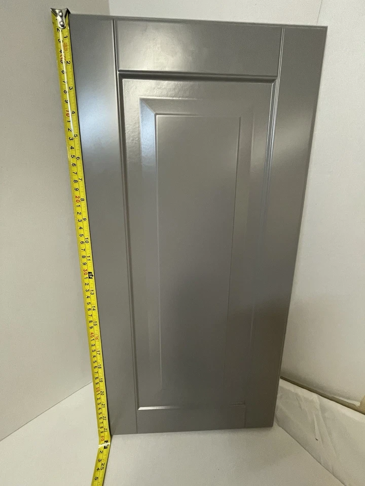 Repuesto Puerta Mueble Cocina Ikea Lidingo 12" x 24" Gris Panel Elevado Foto 4 de 4