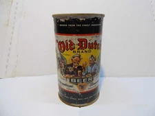 OLD DUTCH FLAT TOP BEER CAN~INTERNATIONAL BRG, FINDLAY, OHIO