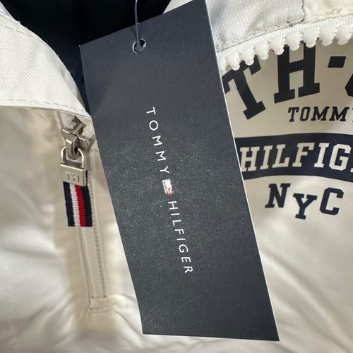 Tommy Hilfiger Big Kids Size XL (18/20) Snow White Popover Hoodie Jacket NWT - Picture 6 of 8
