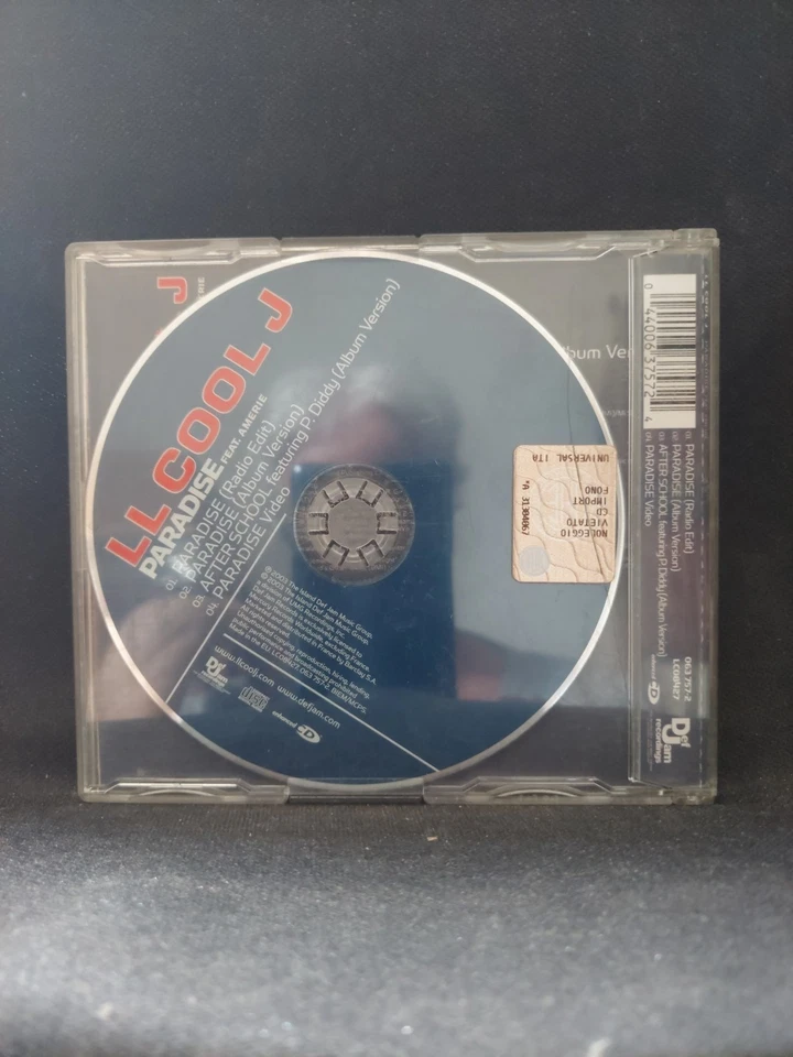 LL COOL J feat AMERIE - PARADISE - CD SINGLE Sealed - Immagine 2 di 2