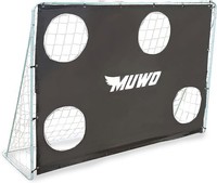 FußBalltor Mit Torwand 217X153X78 Training FüR Kinder Garten FußBall Spiel Netz
