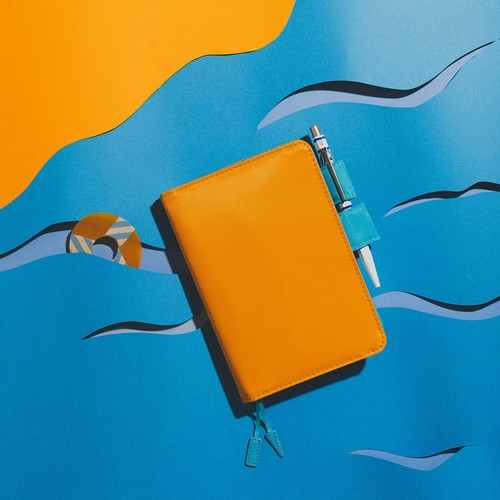 Hobonichi Techo Original (A6) Notizbuchhülle Farben / Sonnenstrand - Bild 2 von 6
