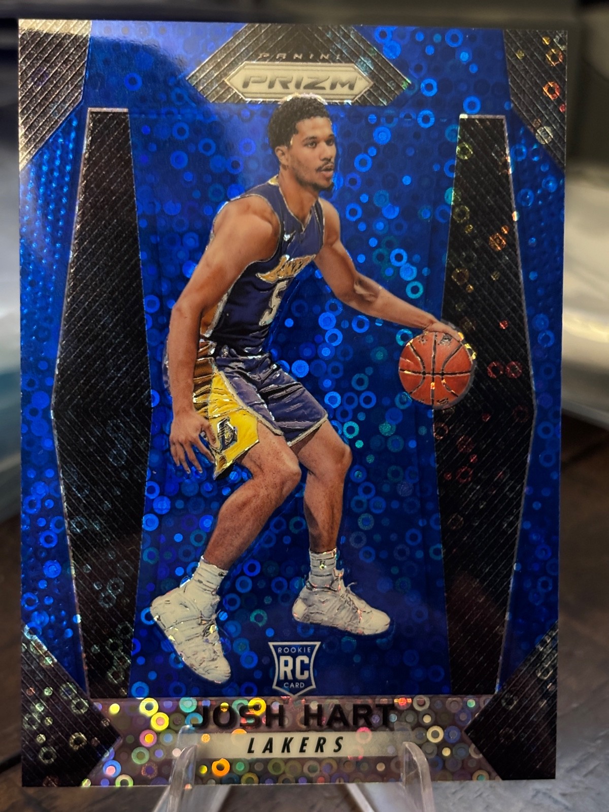2017-18 Panini Prizm Prizms Fast Break Blue #282 Josh Hart 151/175