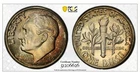 1949-P Roosevelt Dime Pcgs MS/66 FB  Gold Shield Tough Date In Full Band- Nice!!
