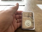 1958 Franklin Silver Proof Half Dollar NGC PF67 We The People Holder