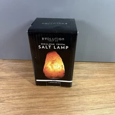 Evolution Salt Co Himalayan Crystal Salt Lamp Small with Cord & Bulb