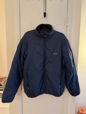 Vintage Patagonia Puffball Jacket M Navy Blue Nylon Made in USA 90s Gorp Rare