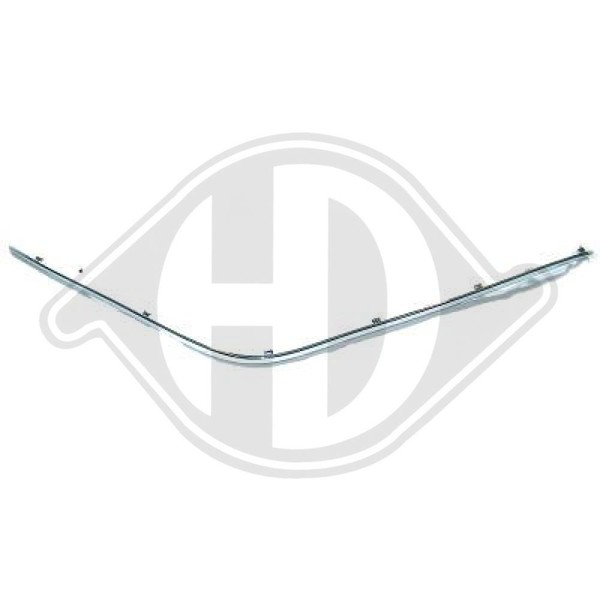 1614168 Zier-/Schutzleiste, StoßFäNger Hinten Rechts FüR MERCEDES-BENZ E-CLASS (-image
