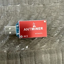 Bitmain Antminer USB V1.1 U1 SHA-256 Bitcoin Miner Red Rare