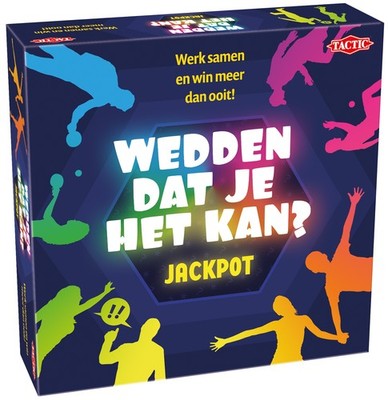Tactic Wanna Bet Jackpot 45 min Board game Family