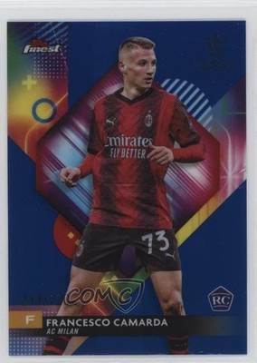 2023 Topps Finest UEFA Club Competitions /150 Francesco Camarda Rookie RC 08z0