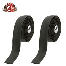 ALTA Black Vinyl Bicycle Handlebar Tape 1850mm x 25mm Road Fixie Drop Bar Wrap.