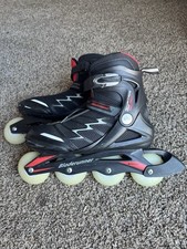 Bladerunner Advantage PRO Inline Skates   Black/Red   Adult Skates - Size 9