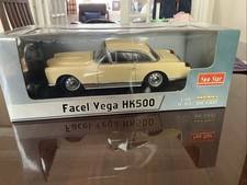 SUNSTAR FACEL VEGA HK500.  1/18.  CREAM.   Boxed.