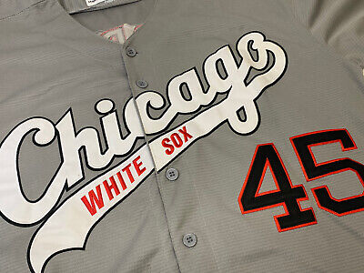 Majestic Chicago White Sox MICHAEL JORDAN Baseball Jersey WHITE P/S
