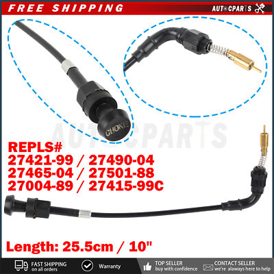 Choke Cable Fits All Keihin HD H D CV40 Carburetor Big Twin & Twin Cam 