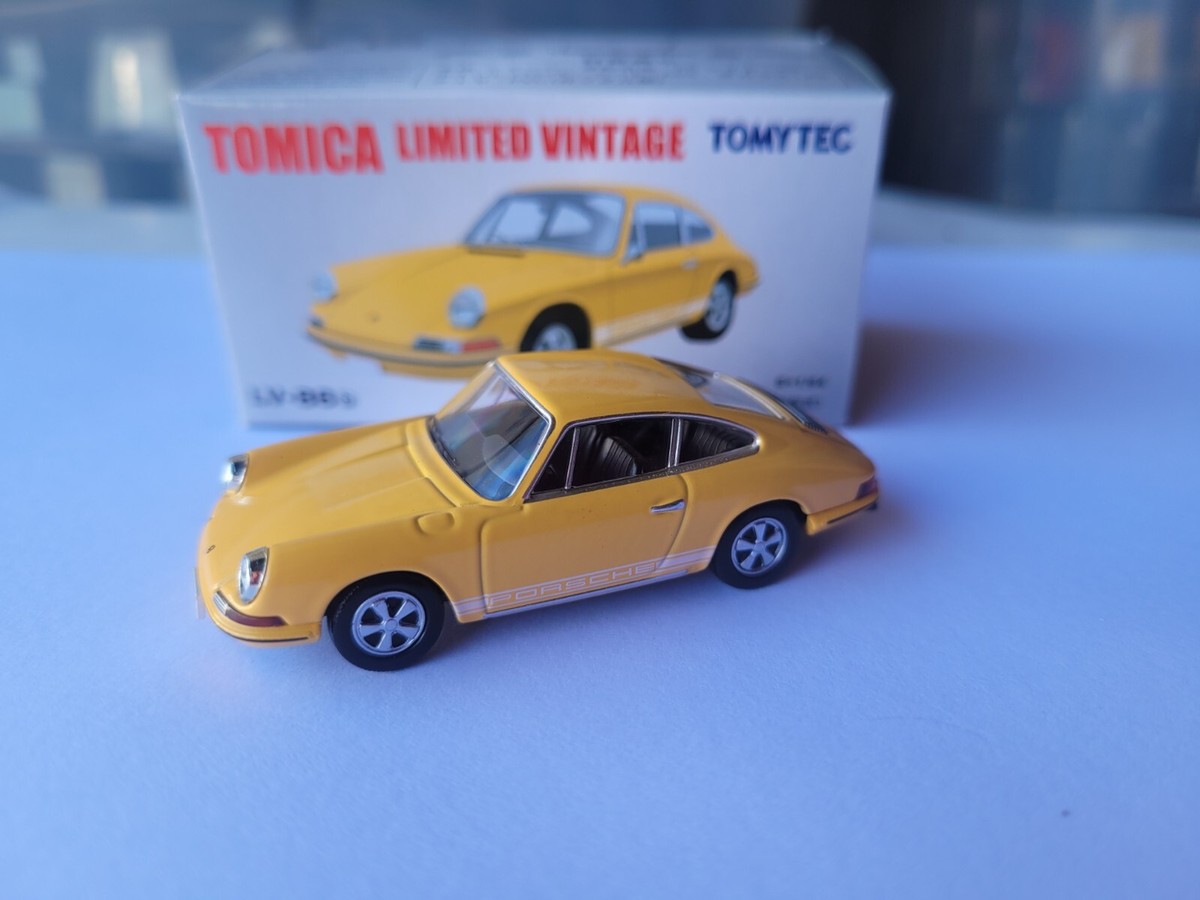 トミカリミテッドヴィンテージ　ポルシェ 911 S 1968 ルース トミカリミテッドヴィンテージ LV-86b ポルシェ 911S 黄 1968年