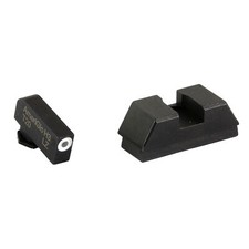 AmeriGlo Optic Compatible Sights for Glock 43X/48 MOS Green w/ White GL-480