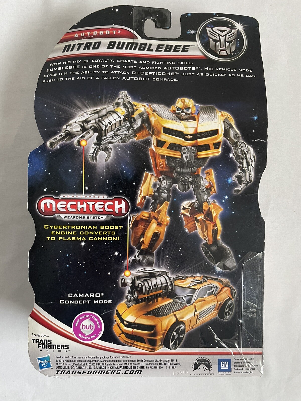 Transformers Dark of the Moon 2010 NITRO BUMBLEBEE Deluxe Class MECHTECH NEW