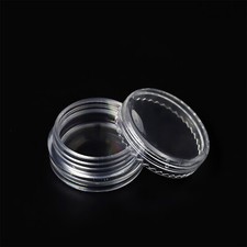 12 pcs Clear Storage Cups Jewelry Bead Makeup Box Small Container 5ml 30X18mm 