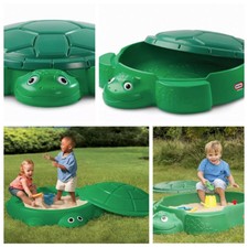 plastic turtle sandbox