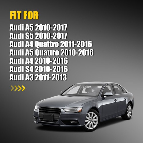 Left LH Right RH Side Mirror Glass Heated w/ Base for Audi A3 A4 S4 A5 S5 10-17 - Picture 4 of 16
