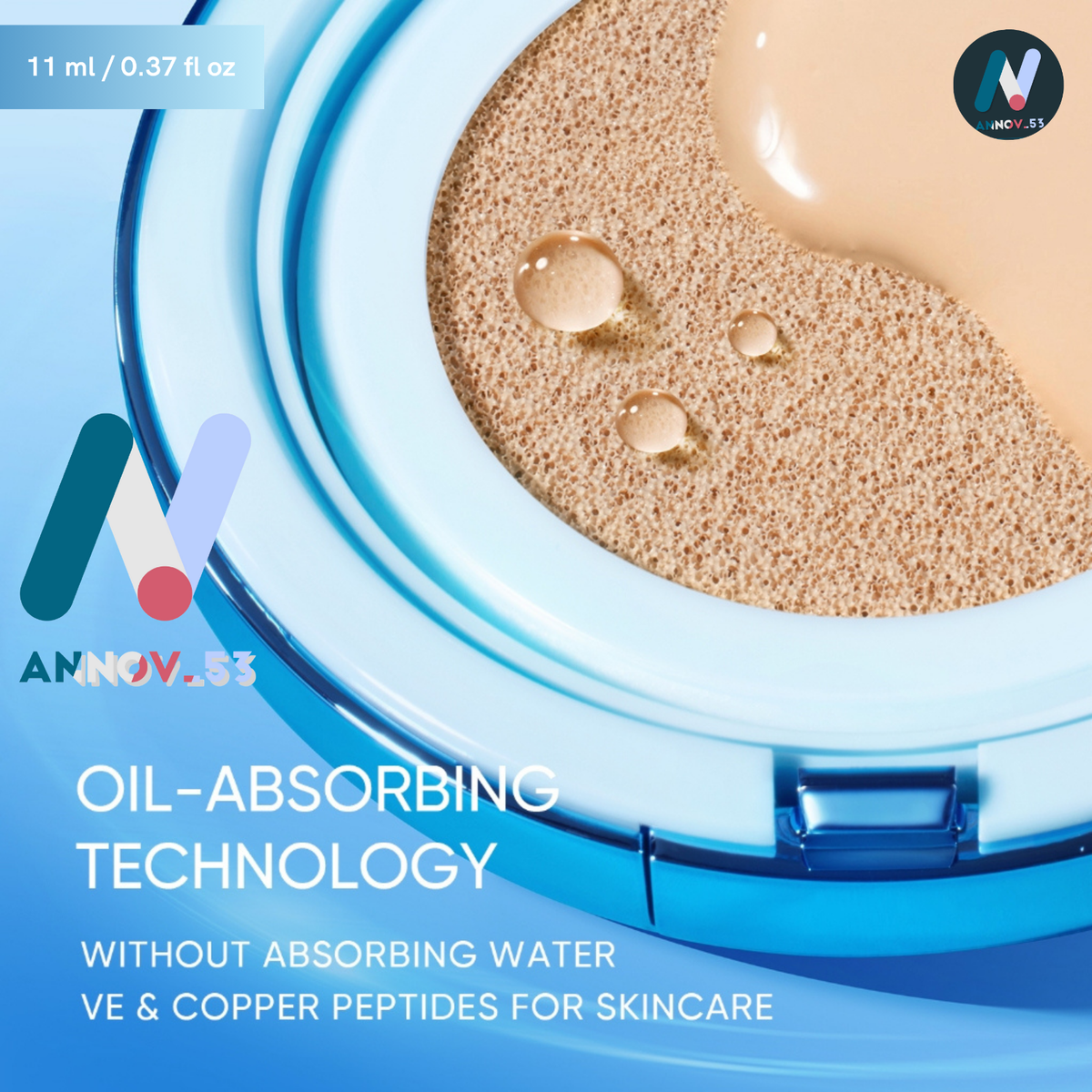 SKINTIFIC Perfect Stay Velvet Matte Cushion 02 IVORY Full Coverage