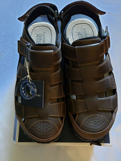 Croft&barrow Soprano Men's Ortholite Fisherman Brown Sandals Size 10 for sale online | eBay