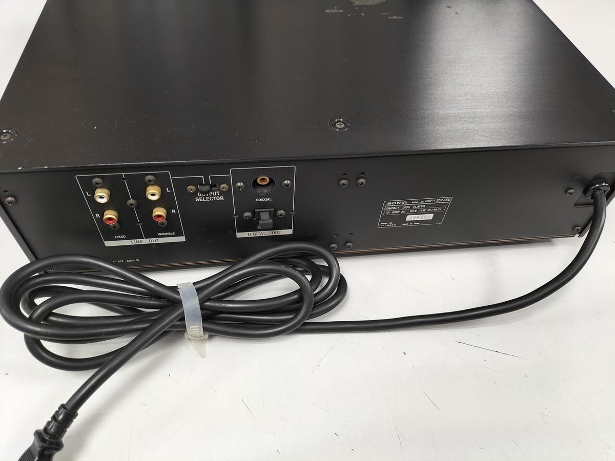 Sony CDP-557ESD High-Quality CD Player | eBay Sony CDP-557ESD High-Quality CD Player | eBay