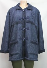 Vintage Rafael Women's Jacket Long Sleeve Blue Size L