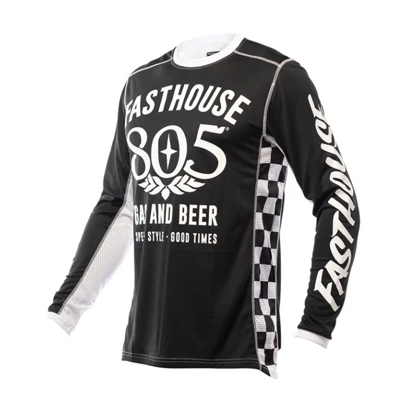 Camiseta Ropa de Motocross Para Hombre Para Ciclismo De Montaña Long Sleeve  moto