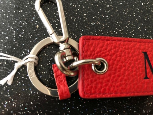 Brand New & Genuine Mulberry Snap Hook Tab Keyring - Choice of Colours - Picture 3 of 9