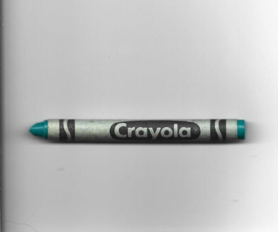 Vintage Crayola Crayons Binney & Smith  Robins Egg Blue