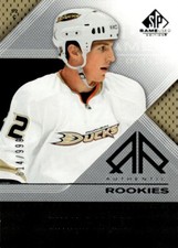 2007-08 SP Game Used Ryan Carter Rookie /999 Anaheim Ducks #188
