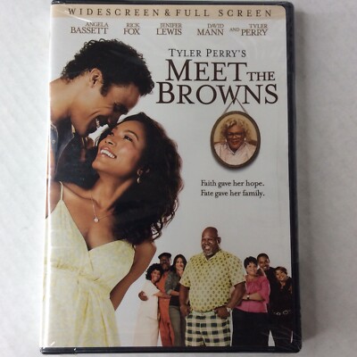 Tyler Perry's Meet the Browns (DVD,2008) Angela Bassett Rick Fox