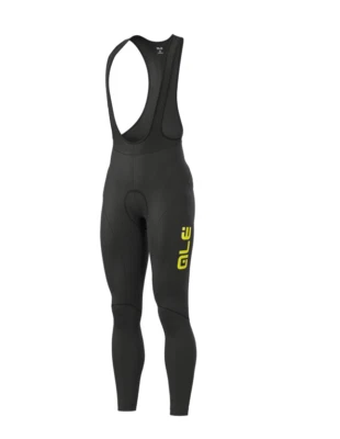 ALE' CALZAMAGLIA SOLID WINTER NERO LOGO GIALLO