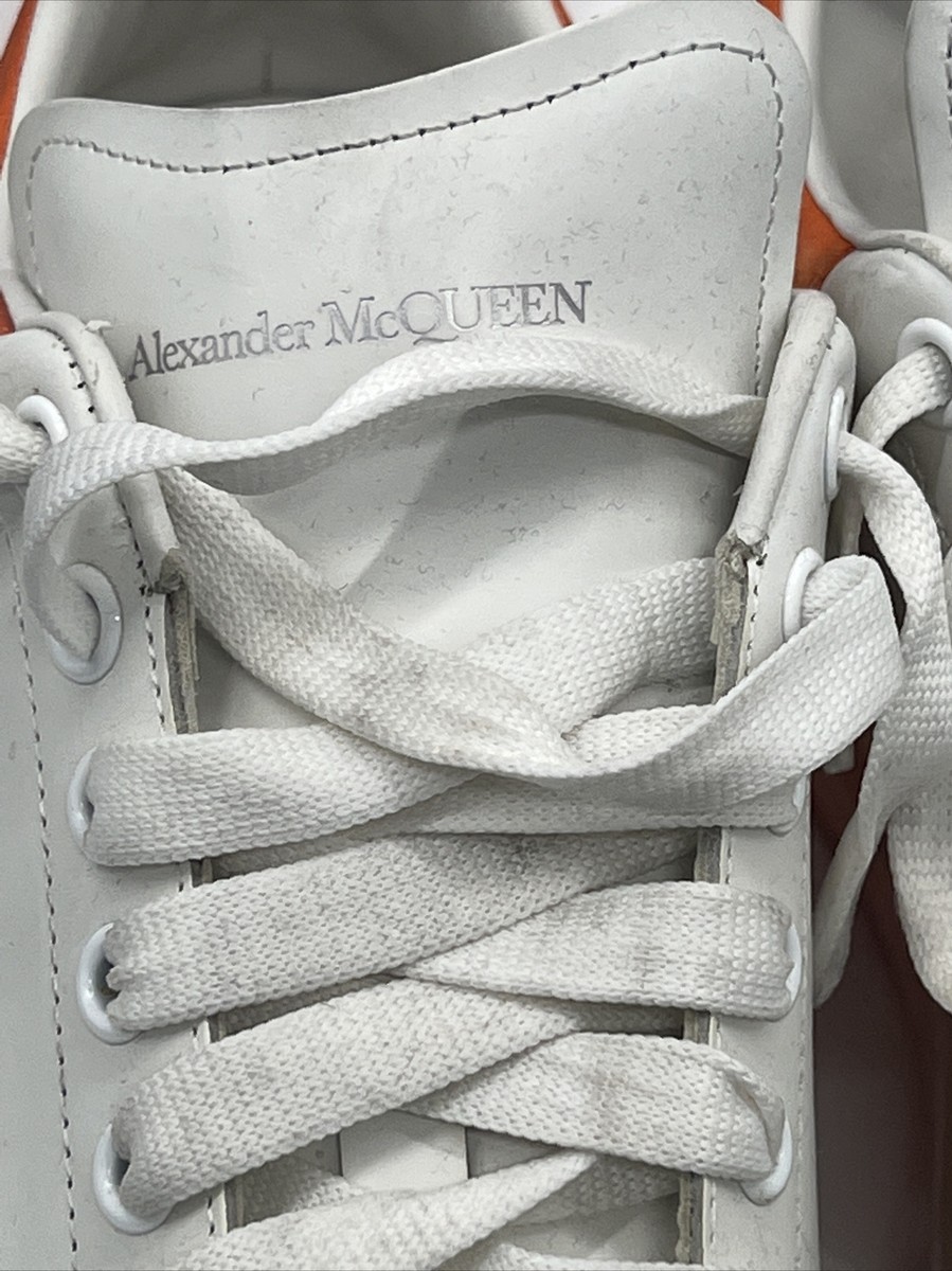 Alexander McQueen Men's Oversized Clear Sole Sneaker White