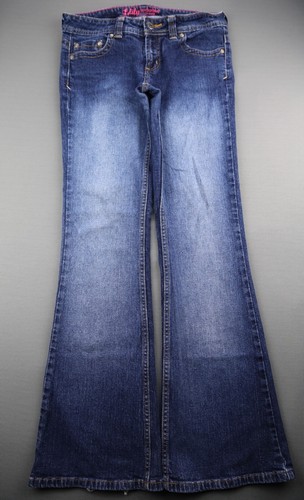 Vintage Women's Anchor Jeans Lily Flare Low Rise Stretch 5 Pocket Size 9 (30x32) - 第 1/8 張圖片