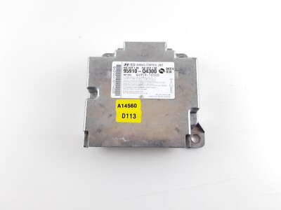 KIA NIRO SRS AIRBAG CONTROL MODULE 95910-Q4300 / A14560-D113