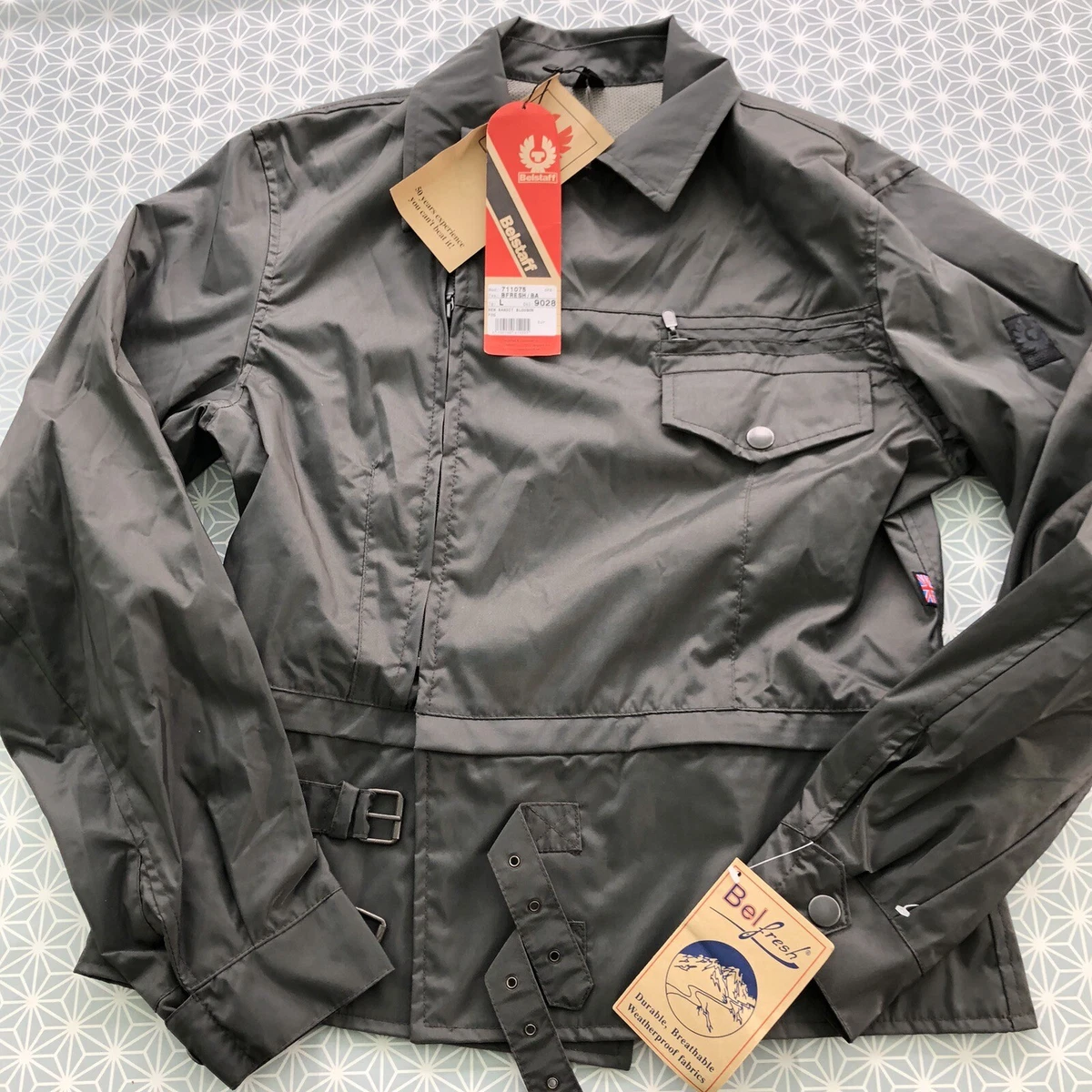 Grey belstaff jacket sale