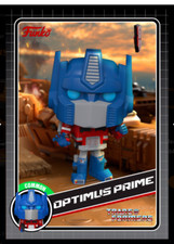 Transformers WAX NFT Optimus Prime Common Static Funko Pop Mint #645 Series 1