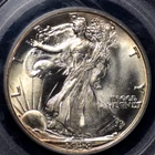 1938 WALKING LIBERTY HALF DOLLAR PCGS MS 65 GREAT SILVER SHEEN AND MINT BLOOM