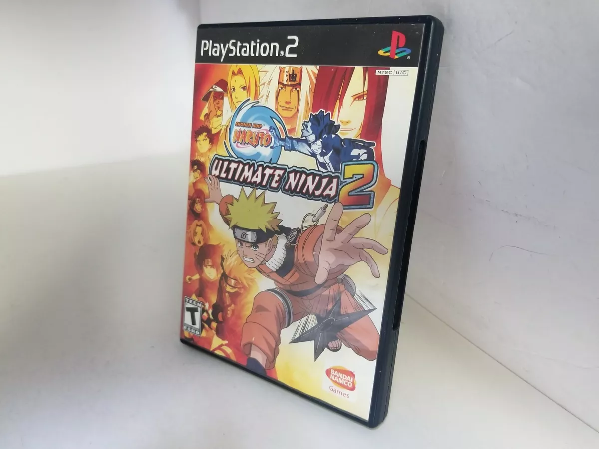 PLAYSTATION 2 PS2 - Naruto Ultimate Ninja 2 (Complete With Manual