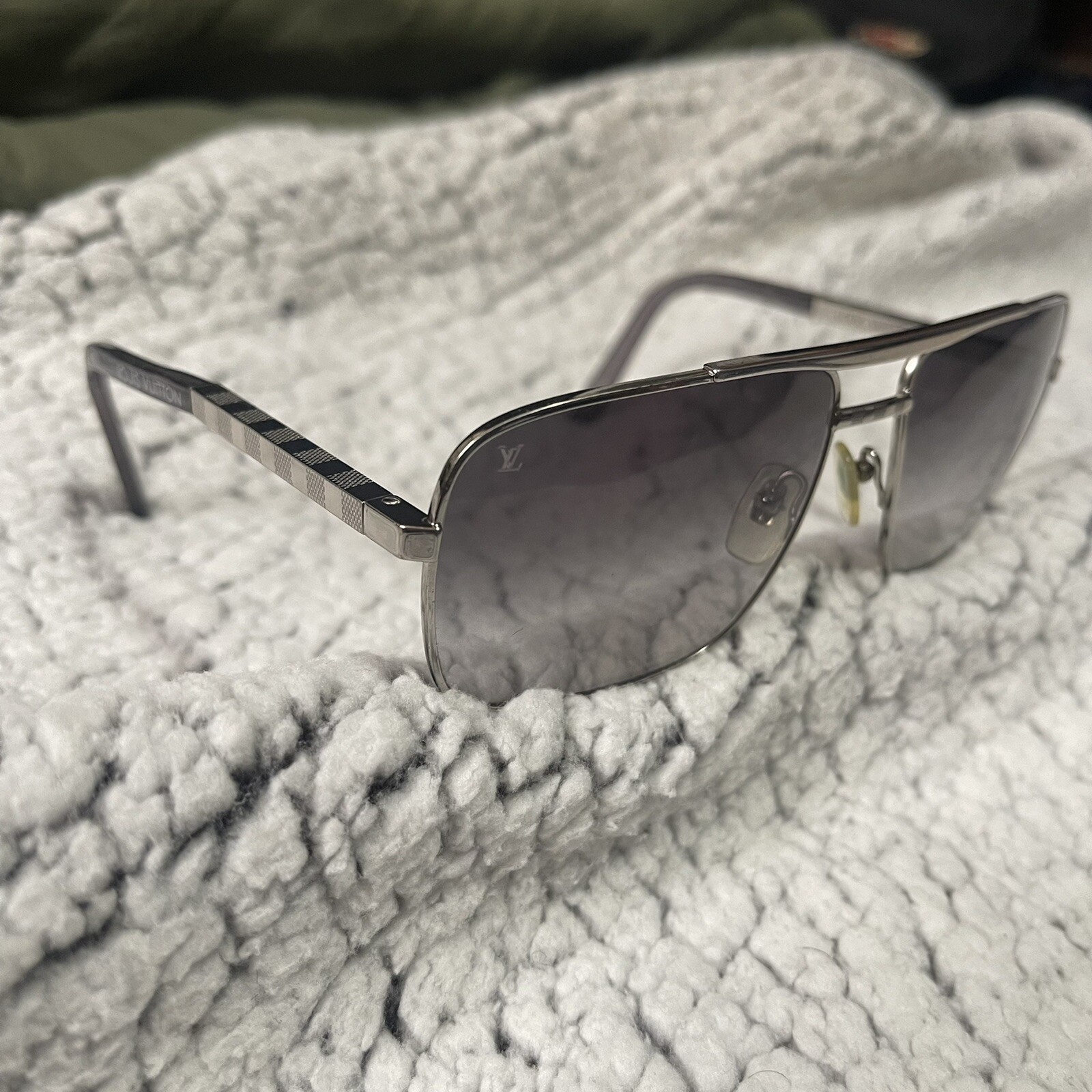 LOUIS VUITTON SUNGLASSES Attitude Damier Z0260U Made in Italy eBay