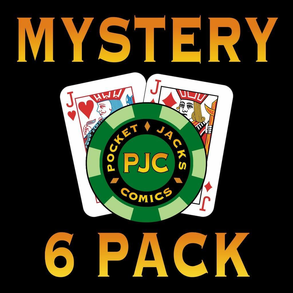 Pocket Jacks Comics Mystery 6Pack of back issues Rare variants and