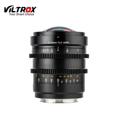 VILTROX 20mm T2.0 MF Wide Angle Cine Lens for Leica Panasonic L S1