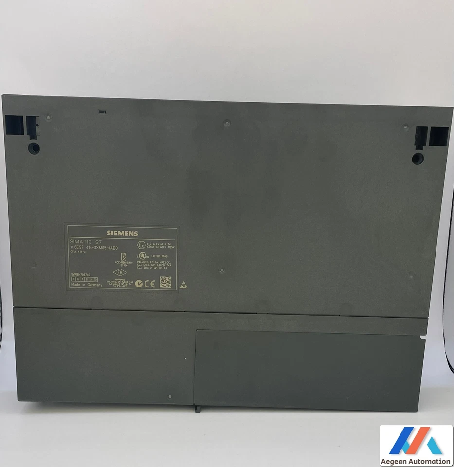 Siemens Simatic 6ES7414-3XM05-0AB0 CPU 414-3 S7-400 PLC 414-3XM05 USADO - Imagen 2 de 4
