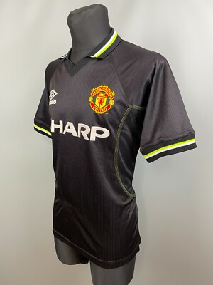 MANCHESTER UNITED 1998 1999 THIRD SHIRT SOCCER FOOTBALL JERSEY
