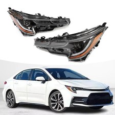 Full Led Headlight Headlamp For 2020 - 2022 Toyota Corolla Sexsexle Lr Side